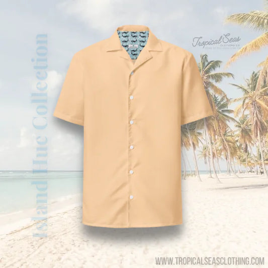 Clownfish Orange Button Shirt (UPF50+ Protection)