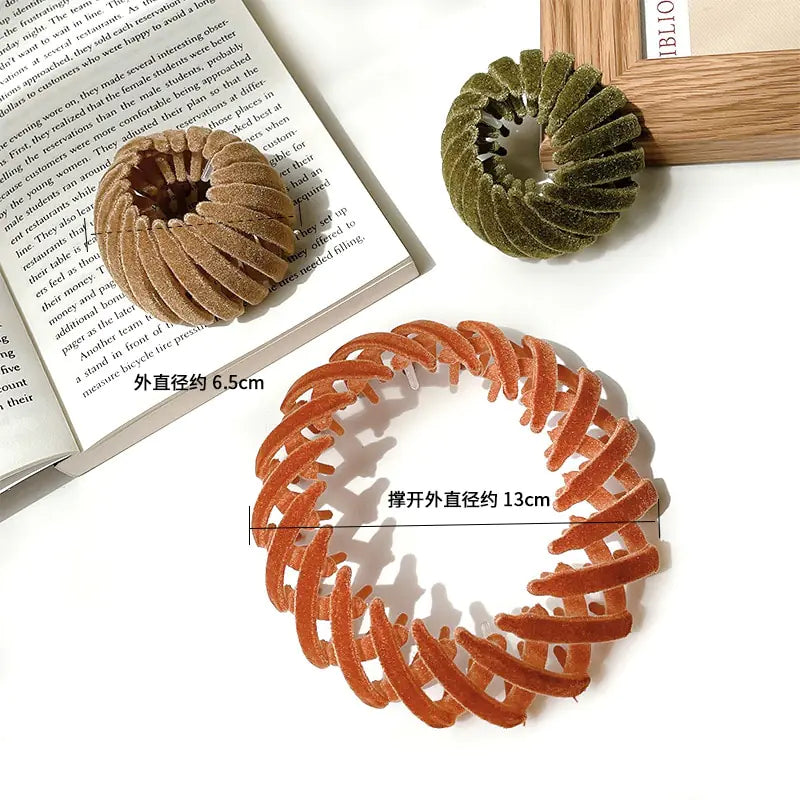 Horsetail Buckle Bird Nest Hairband