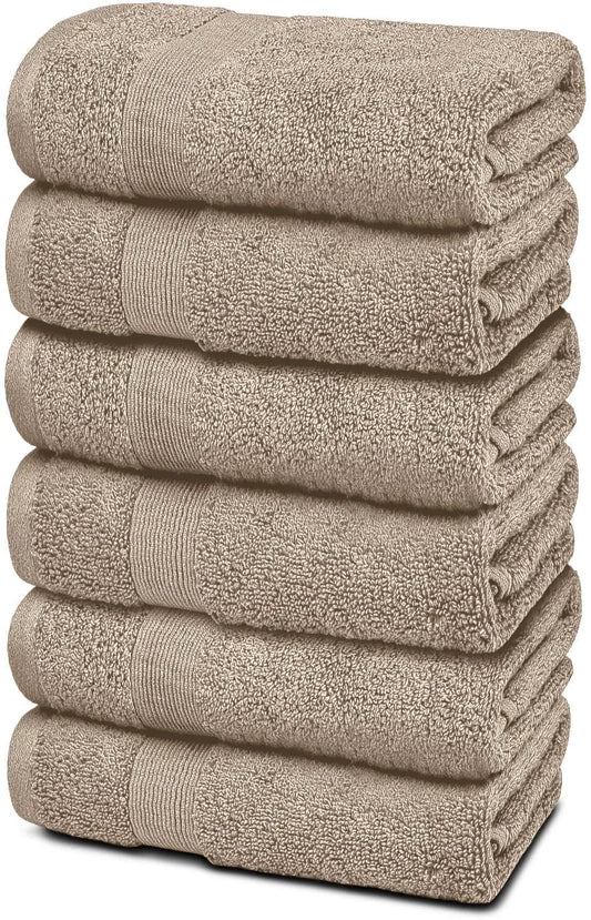 Resort Collection Soft Hand Towels  16x27 Luxury Hotel Plush & Absorbent Cotton